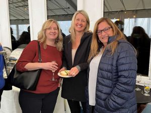 All smiles from Jessica, Angela, and Sheryl.