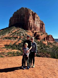 Sara P (the OG) and her family in Arizona.